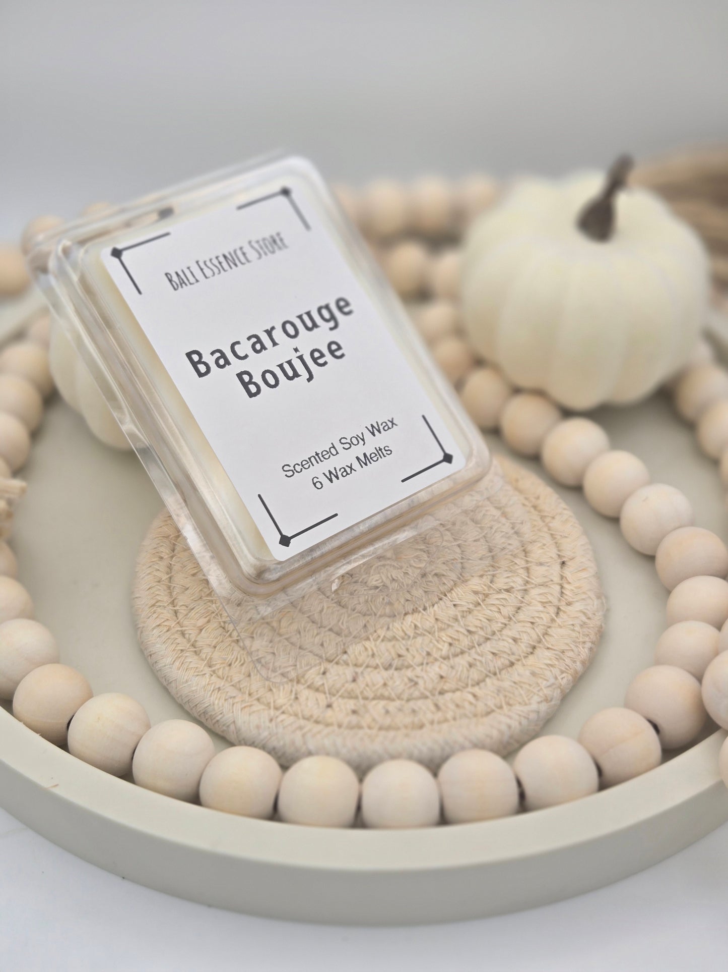 Bacarouge Boujee Wax Melt- Jasmine and Cashmere scents