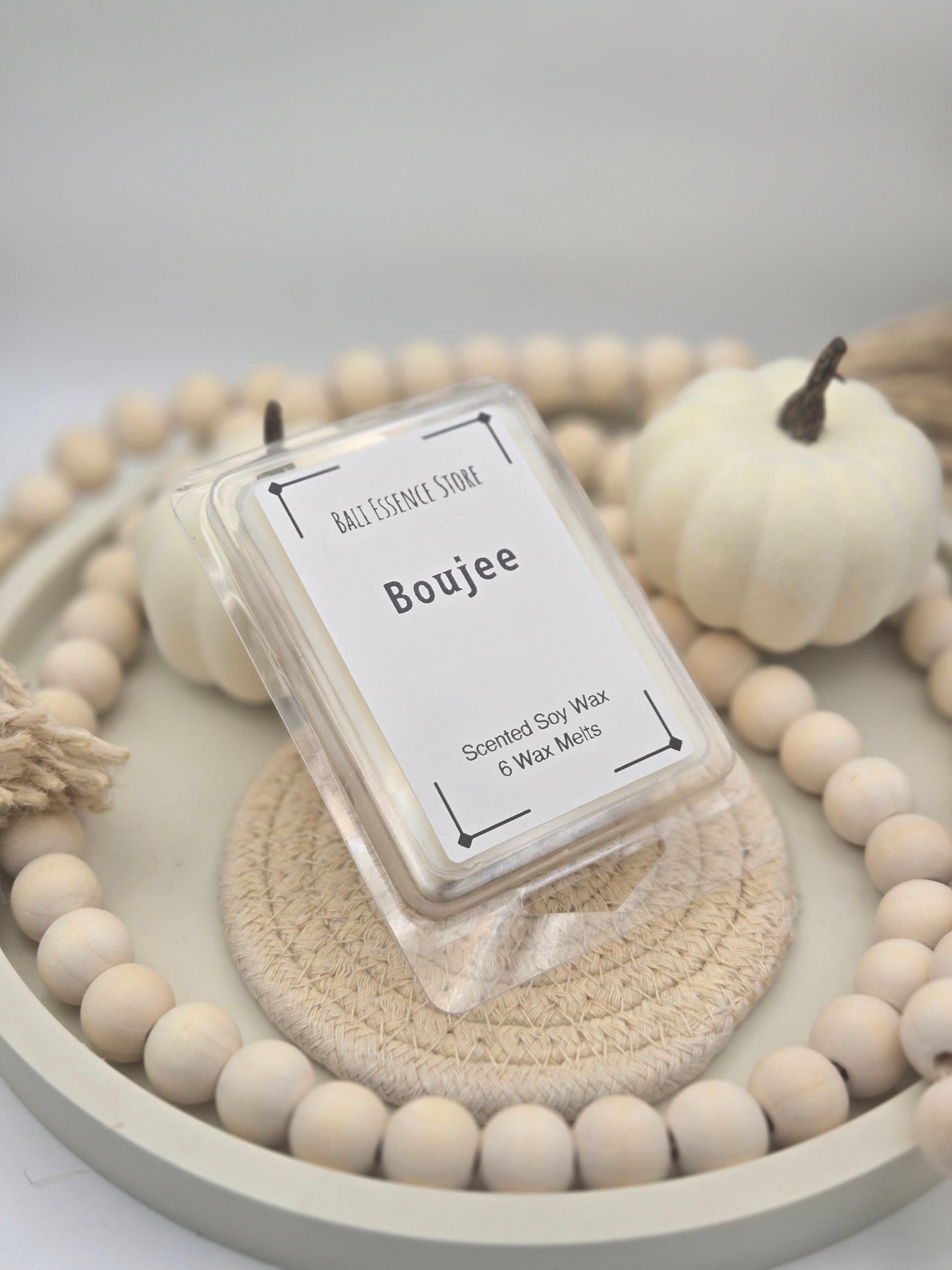 Boujee Wax Melts - Jasmine, Honeysuckle, and Sandalwood scent