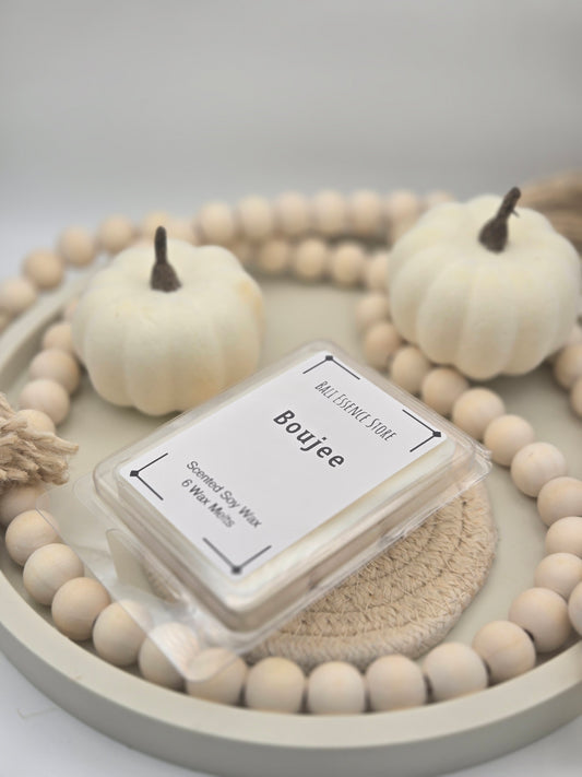 Boujee Wax Melts - Jasmine, Honeysuckle, and Sandalwood scent