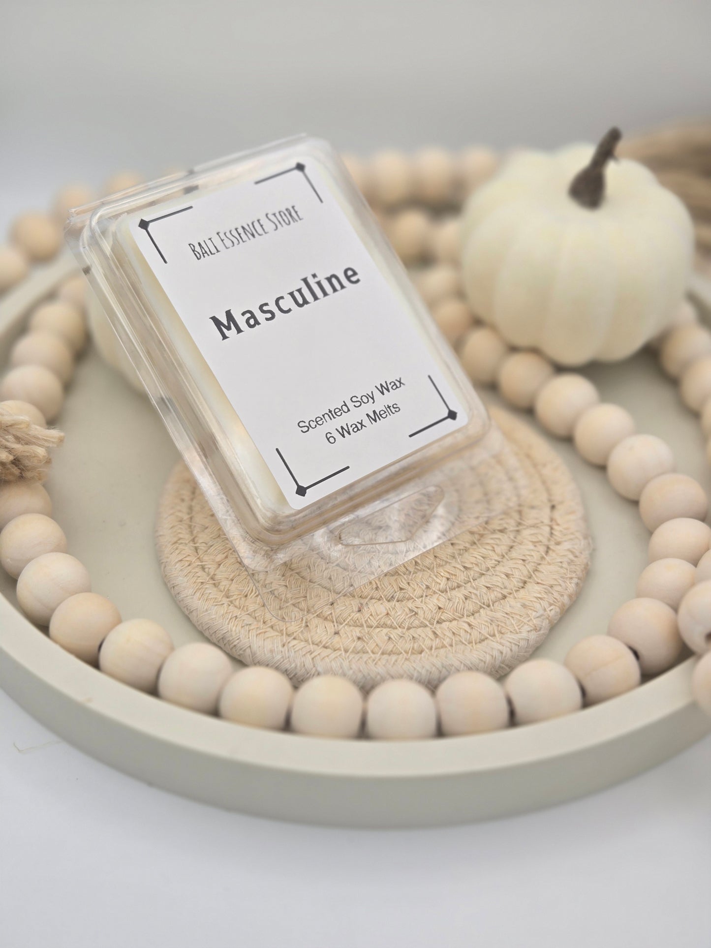 Masculine Wax Melts - Jasmine, Rose and Lily scents