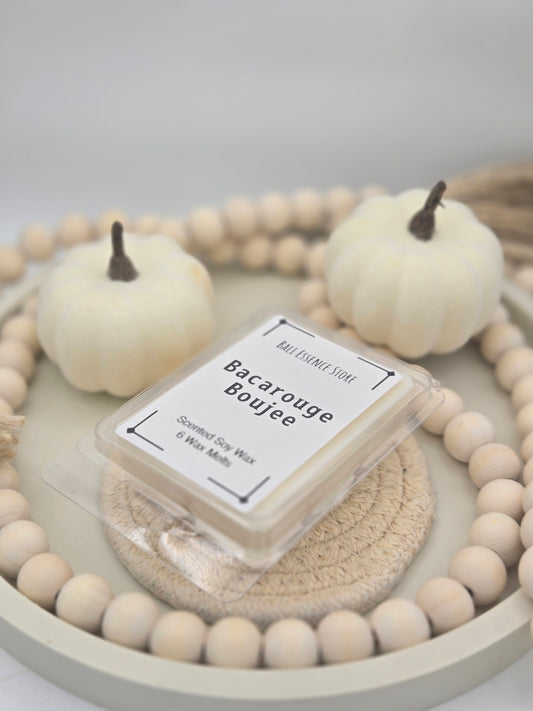 Bacarouge Boujee Wax Melt- Jasmine and Cashmere scents